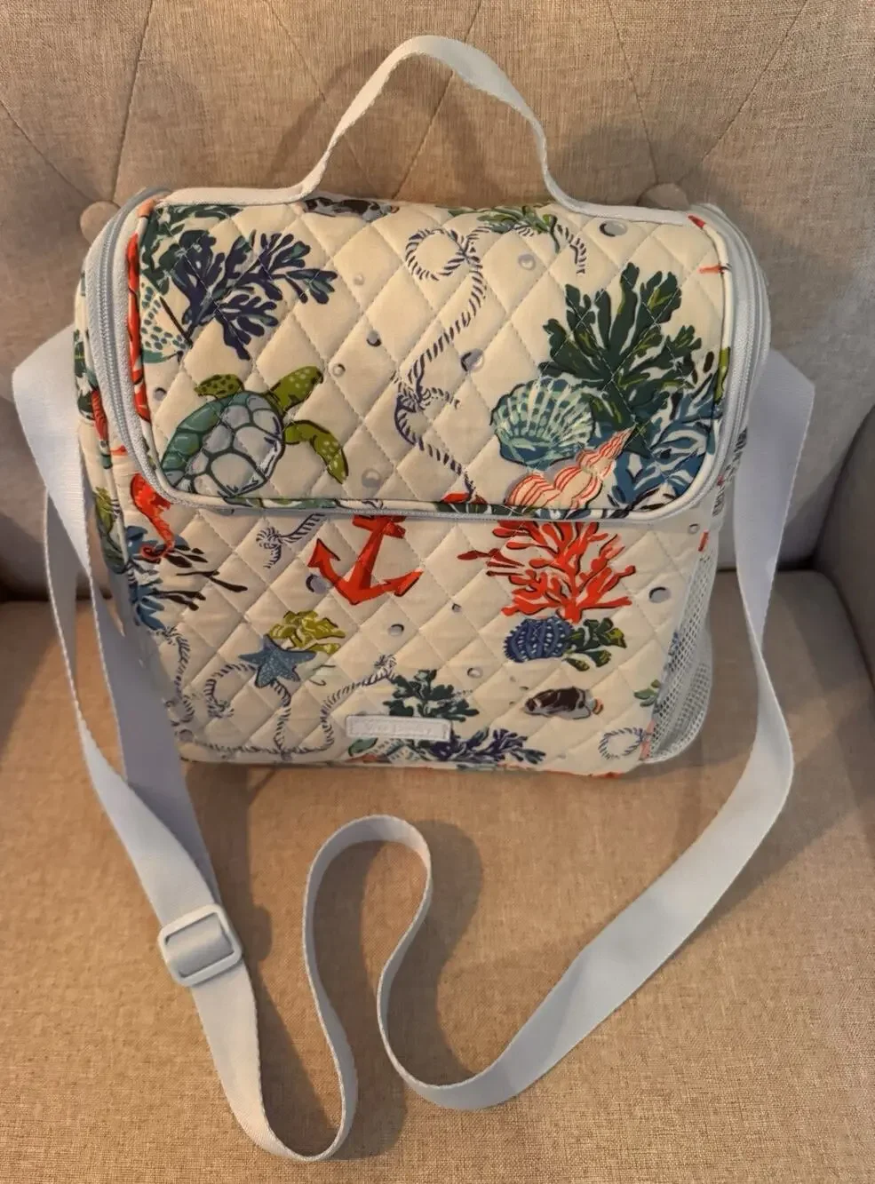 Vera Bradley “Anchors Aweigh” Insulated Lunch Bag